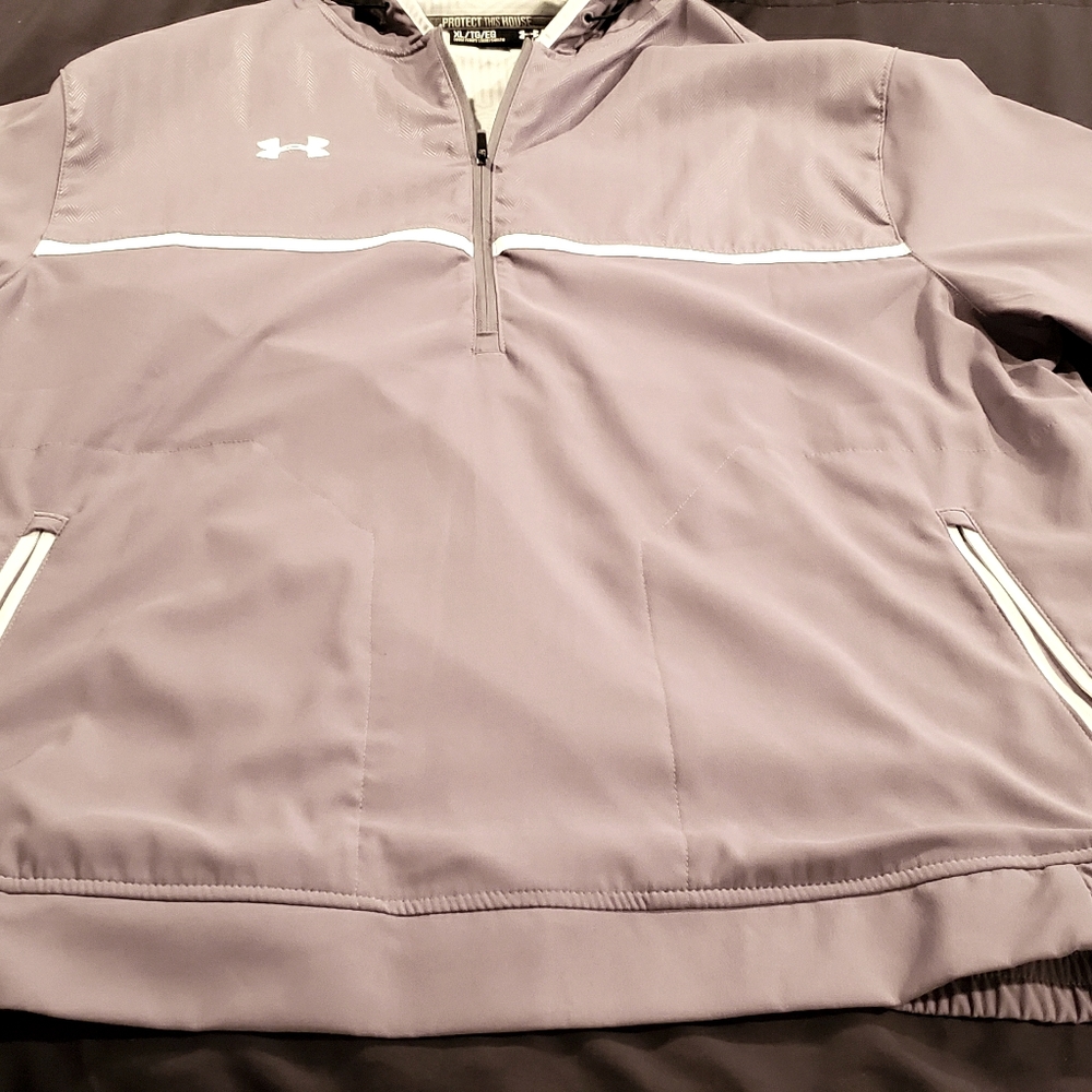 Under armour waterproof side zip jacket